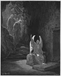 The Angel at the door of the sepulchre